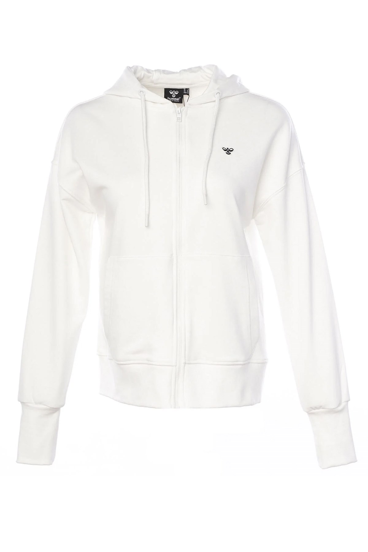 Hummel T-ic icona Zip Kadın Sweatshirt 921774-9003 Beyaz